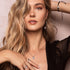 Shark Tooth Infinity Clasp Necklace by Lauren Howe | .925 Sterling Silver | Crystal